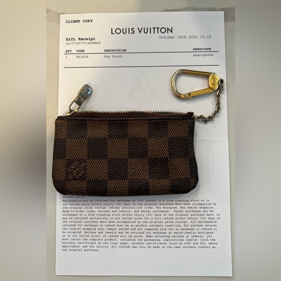 Authentic Louis Vuitton Key Pouch - Picture 6 of 7